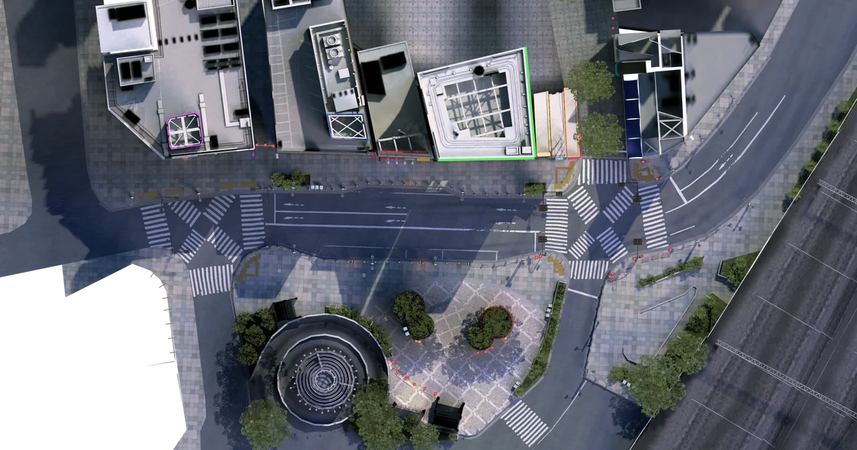 Another Shinjuku area 1 overhead view