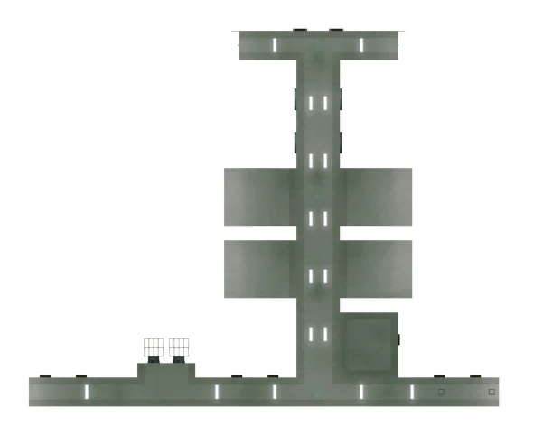 Central Hospital area 2 overhead view