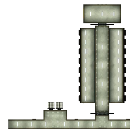 Central Hospital area 3 overhead view