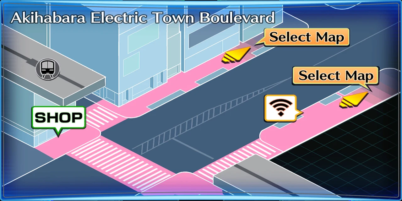 Akihabara area 1 map