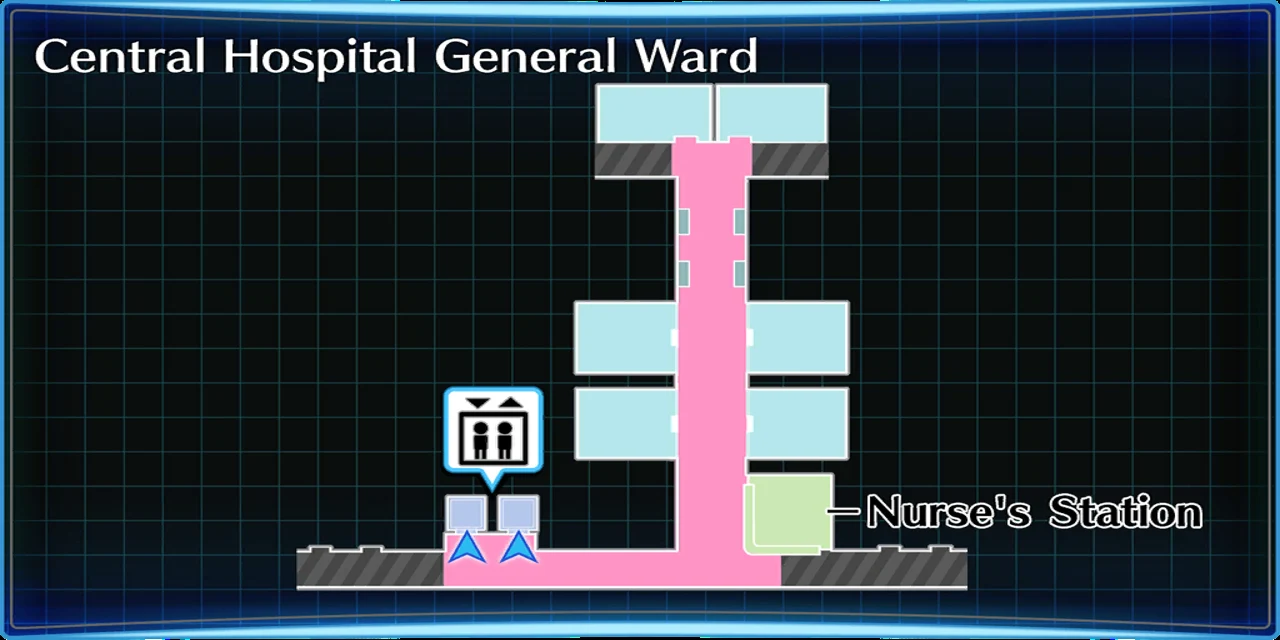 Central Hospital area 2 map