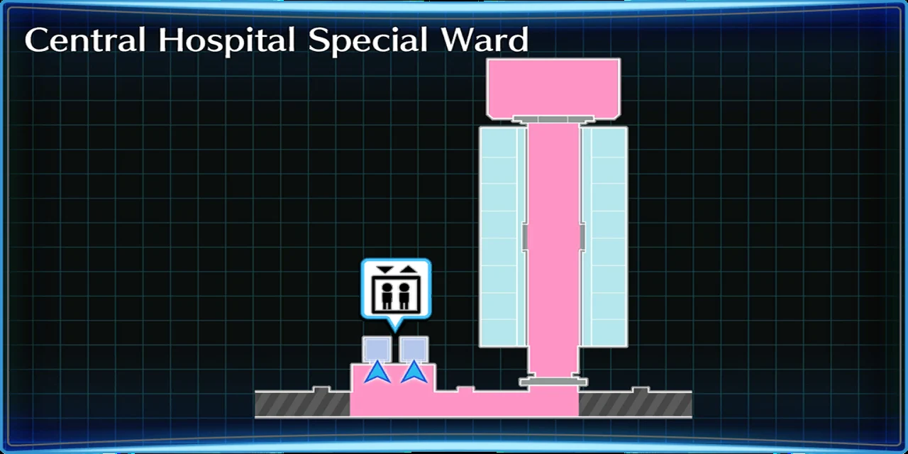 Central Hospital area 3 map