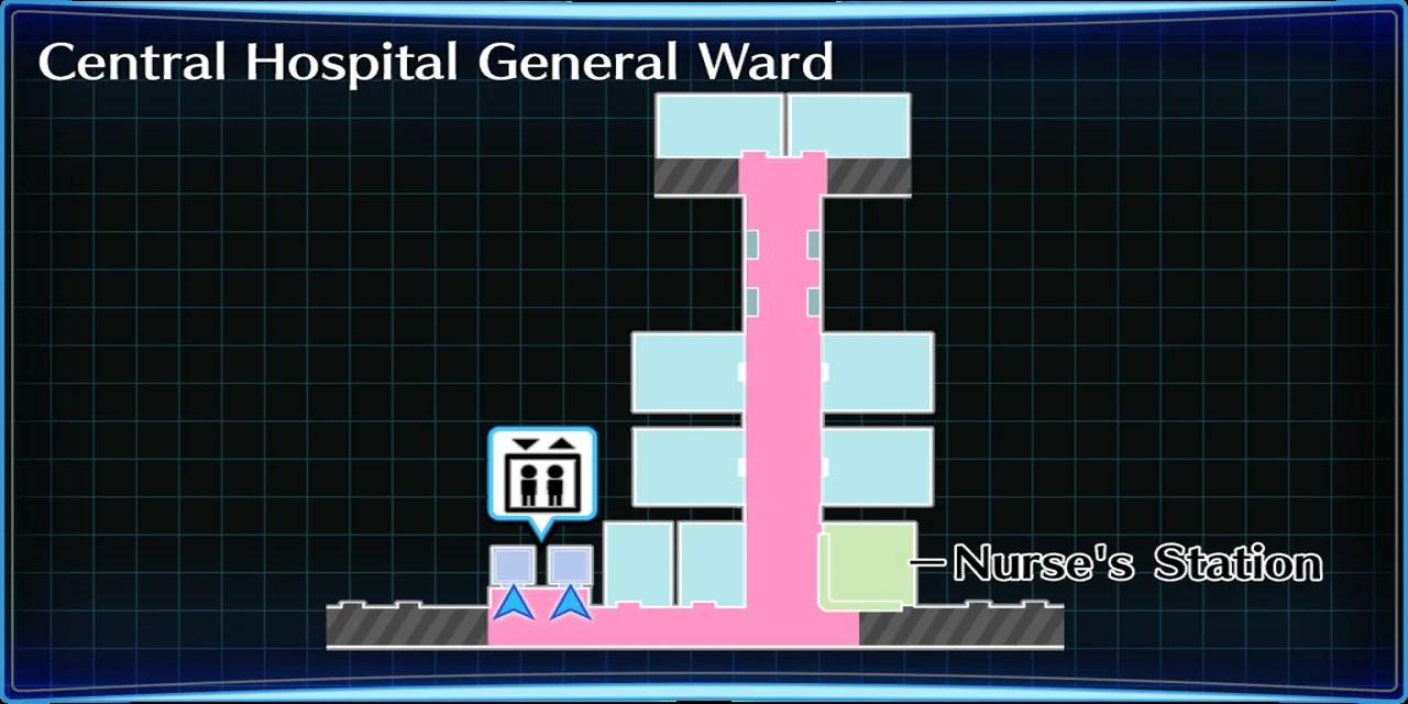 Central Hospital area 4 map