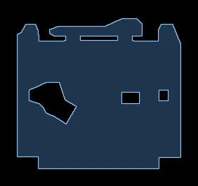 Demons' Den area 1 map