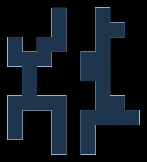 Hosaka's Server area 2 map