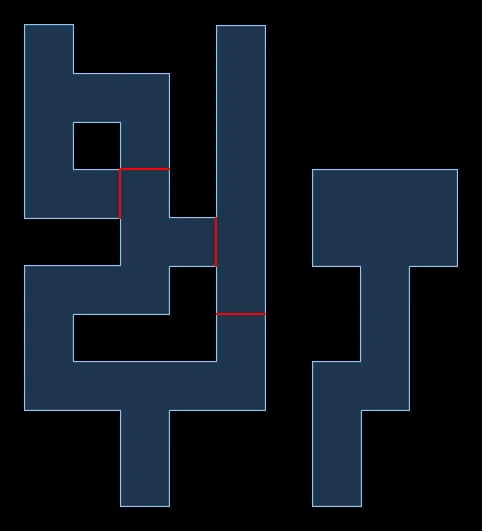 Hosaka's Server area 3 map