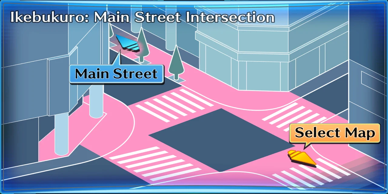 Ikebukuro area 1 map