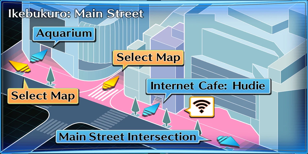 Ikebukuro area 2 map