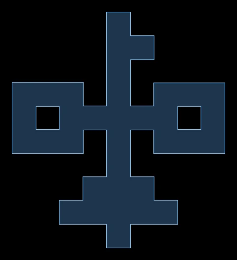 K's Server area 1 map