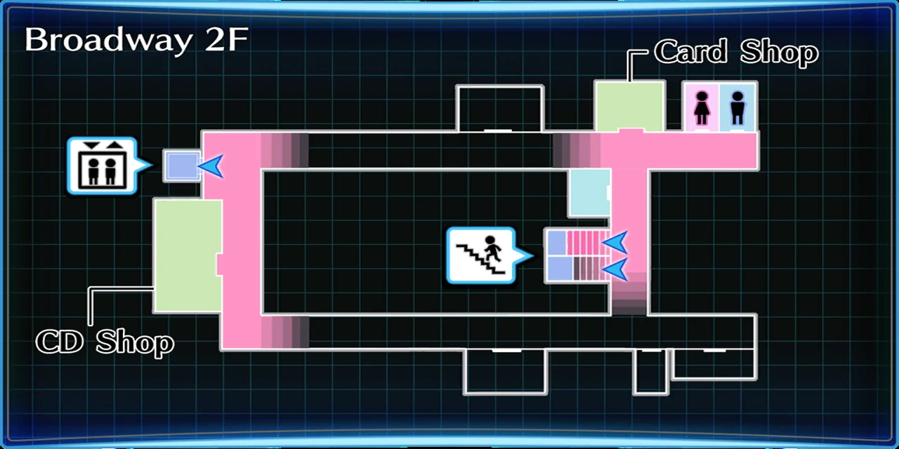 Nakano area 2 map