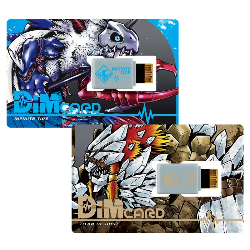 Digimon Dimカードセットvol.02 INFINITE TIDE&TITAN OF DUST Product Photo