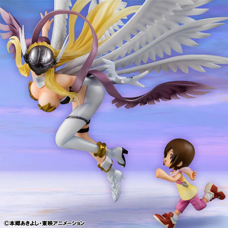 Digimon G.E.M.シリーズ デジモンアドベンチャー エンジェウーモン＆八神ヒカリ Product Photo