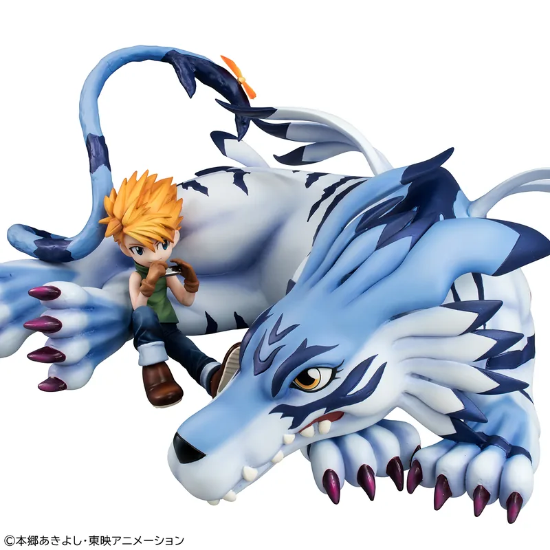 Digimon G.E.M.シリーズ デジモンアドベンチャー ガルルモン＆石田ヤマト Product Photo