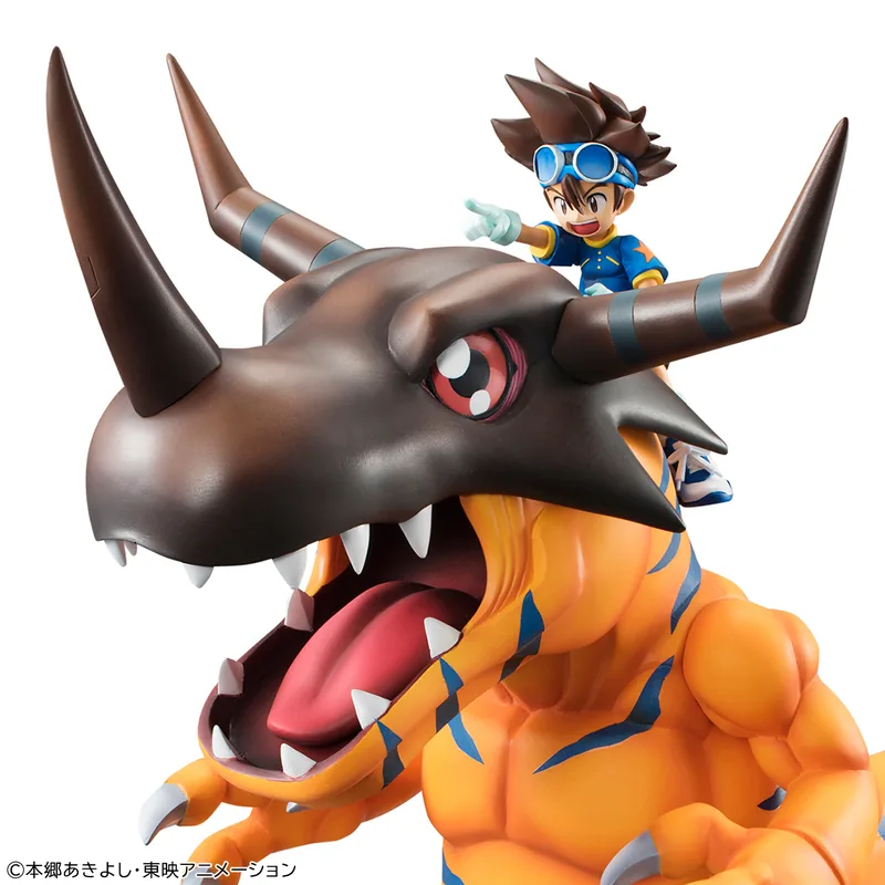 Digimon G.E.M.シリーズ デジモンアドベンチャー グレイモン＆八神太一 Product Photo