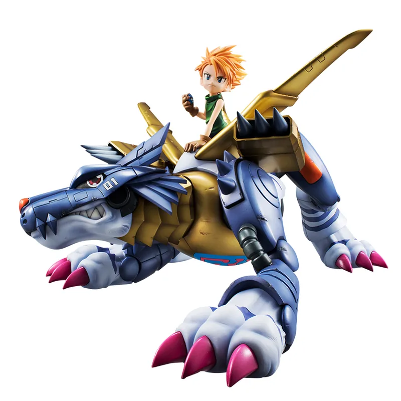Digimon Precious G.E.M.シリーズ デジモンアドベンチャー メタルガルルモン&石田ヤマト Product Photo