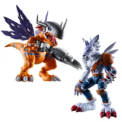 Digimon SHODO デジモン メタルグレイモン＆ワーガルルモン Product Photo