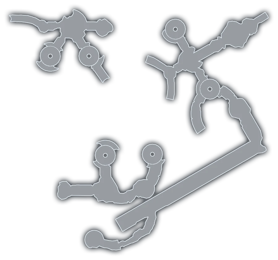 Chill Cosmic: Crescent Moon Area map