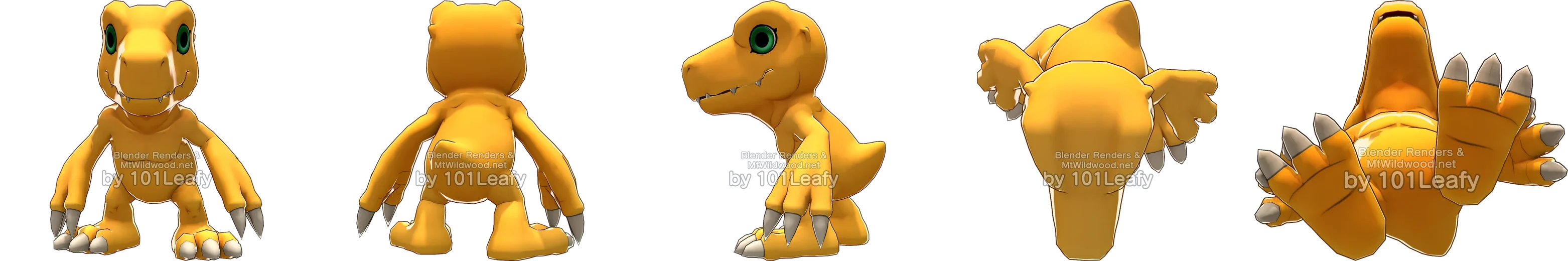 Agumon front