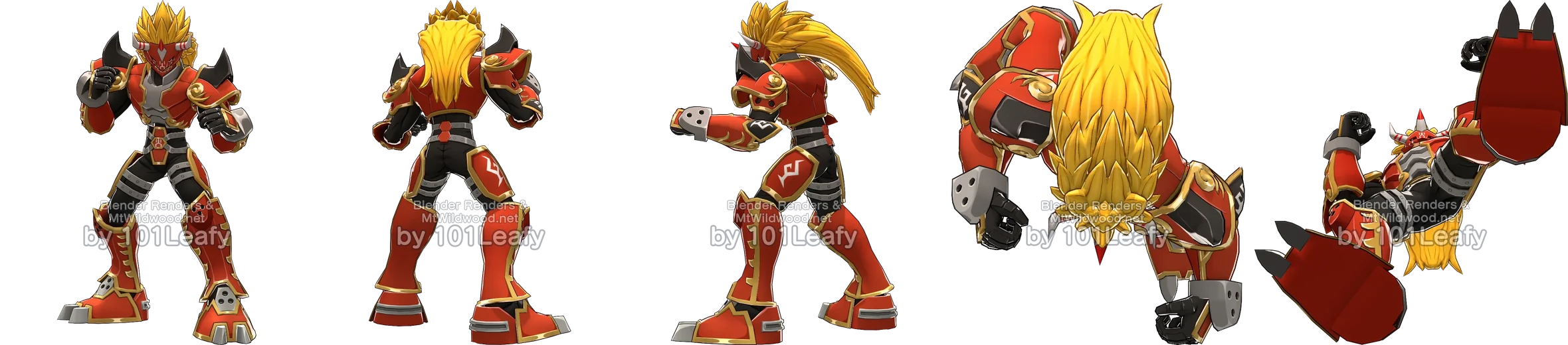 Agunimon front