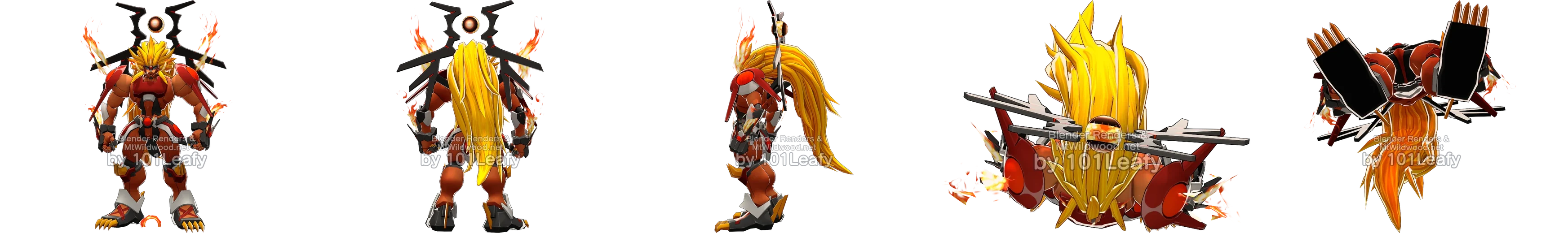 Apollomon (Flame Sphere) front