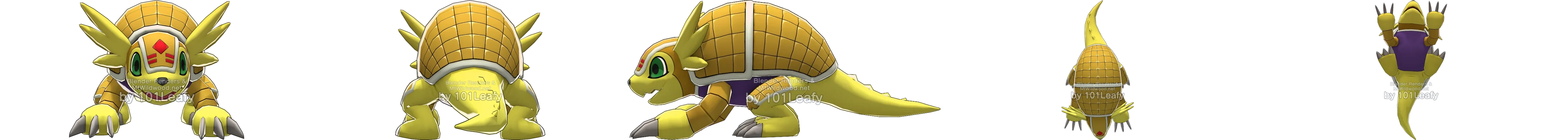 Armadillomon front