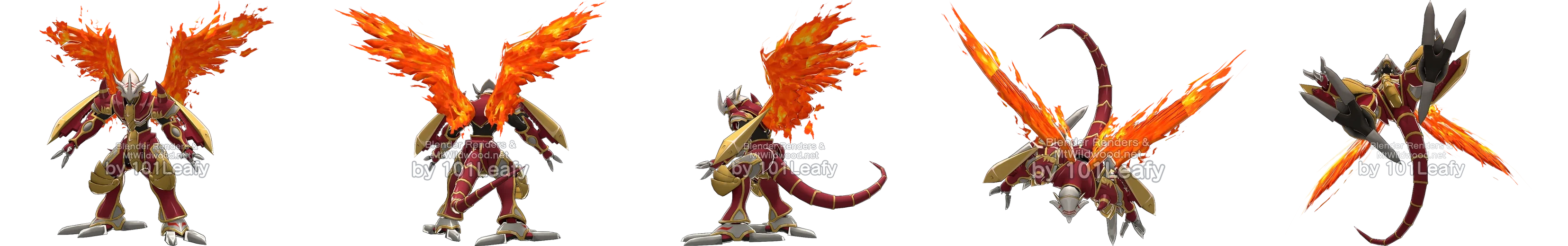 BurningGreymon front