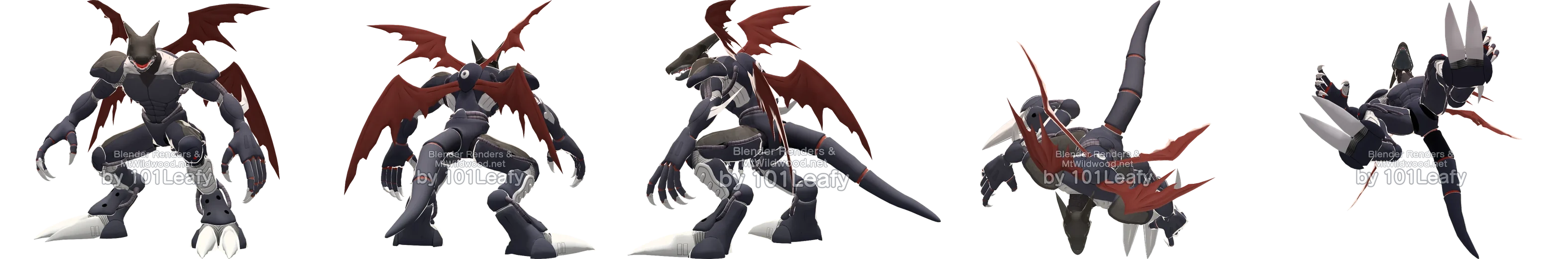 Cyberdramon front