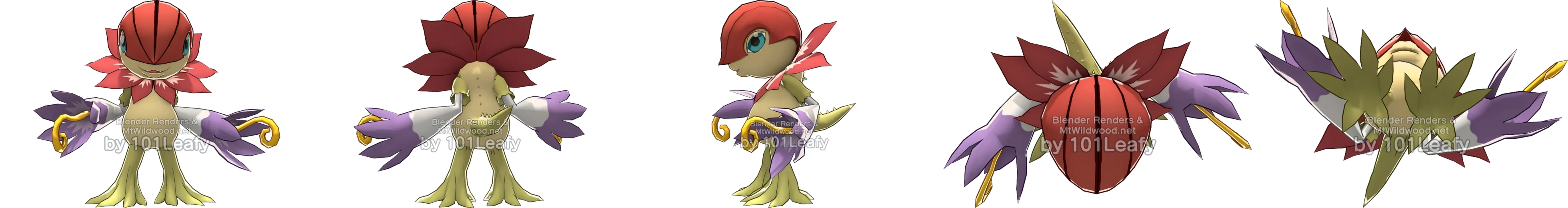 Floramon front