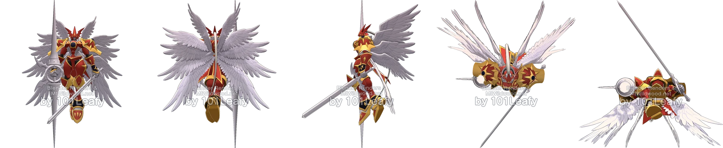 Gallantmon CM front