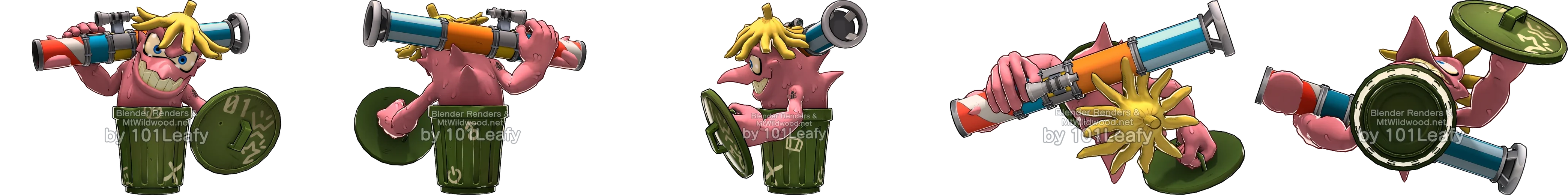 Garbagemon front