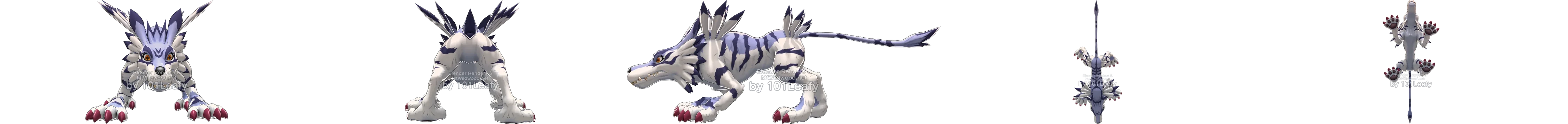 Garurumon front