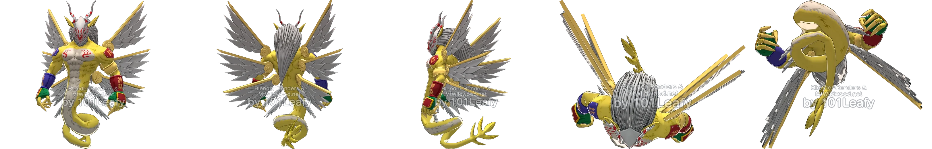 Goldramon front