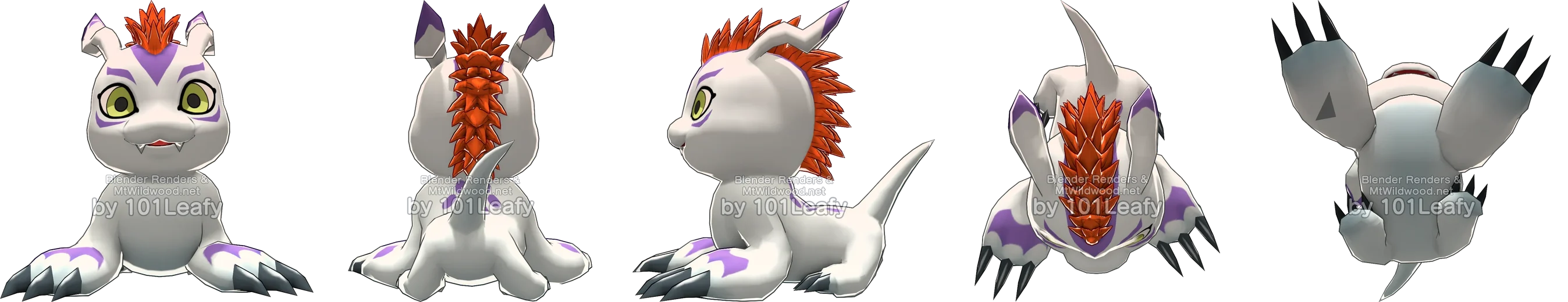 Gomamon front