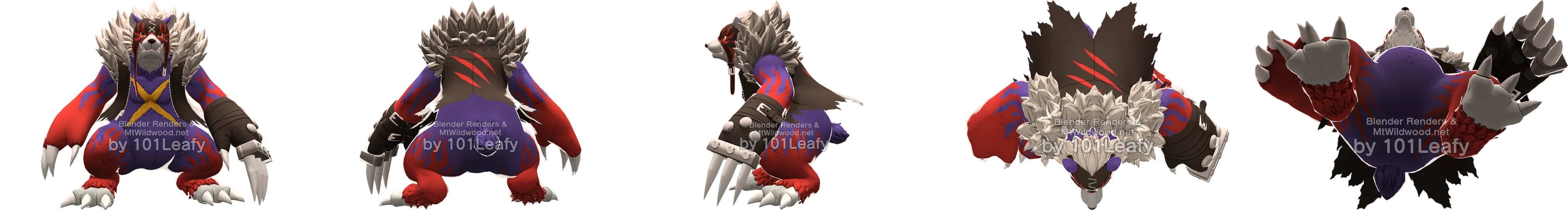 GreatGrizzlymon front