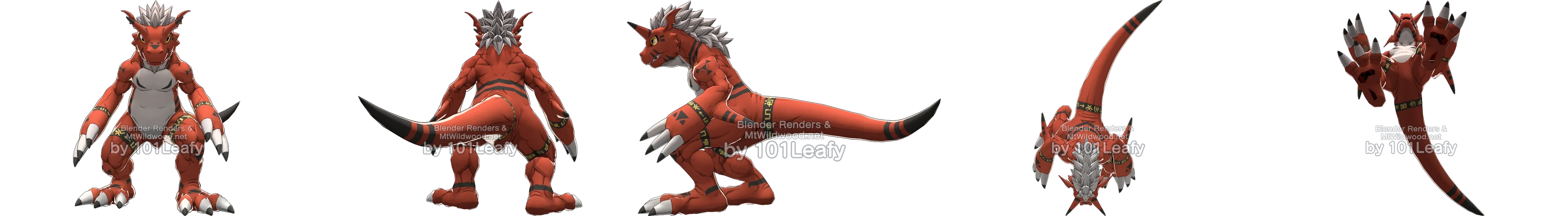 Growlmon front