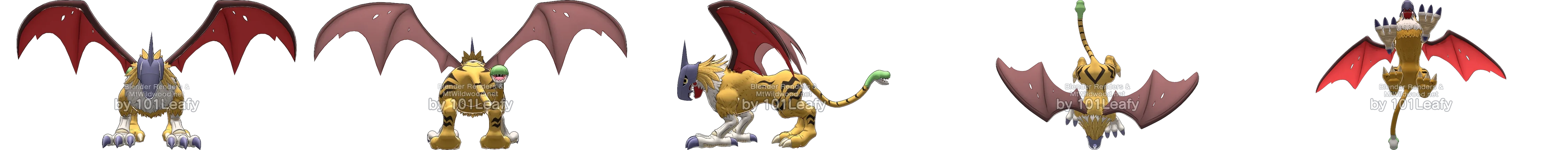 Gryphonmon front