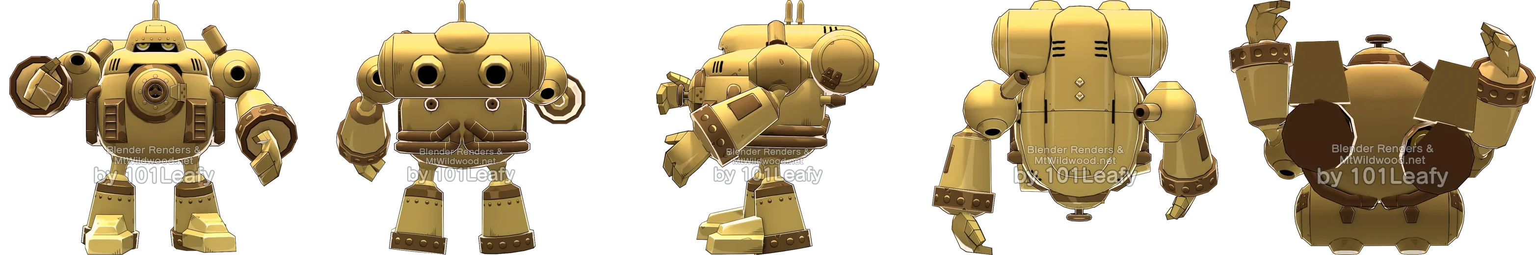 Guardromon (Gold) front