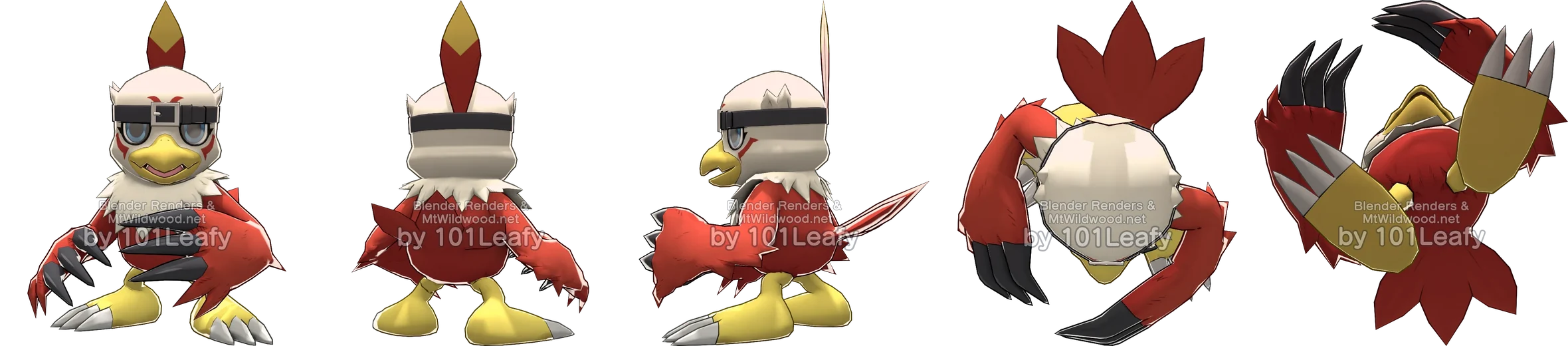 Hawkmon front