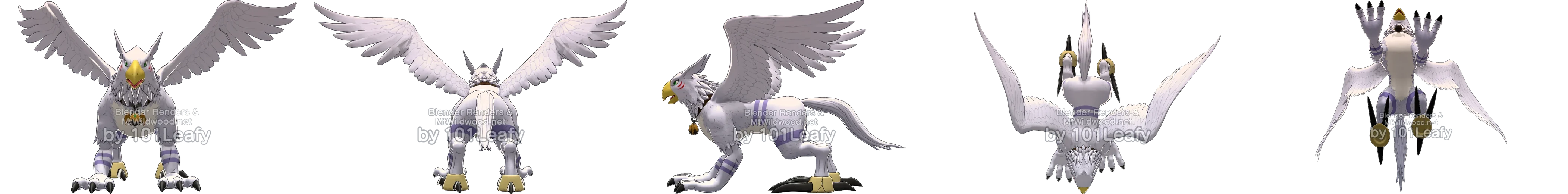 HippoGryphonmon front