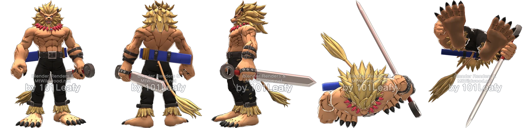 Leomon front