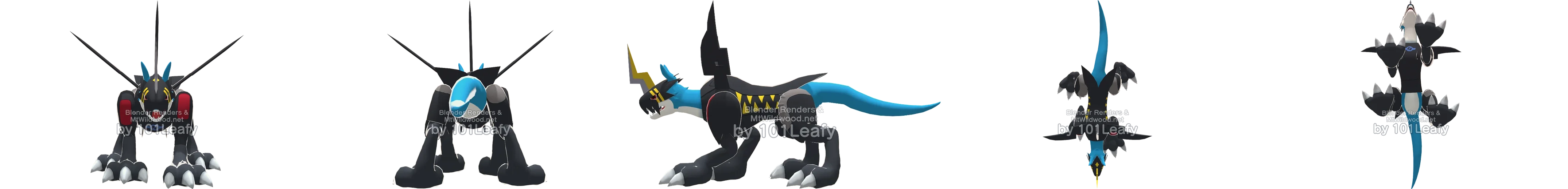 Lighdramon front