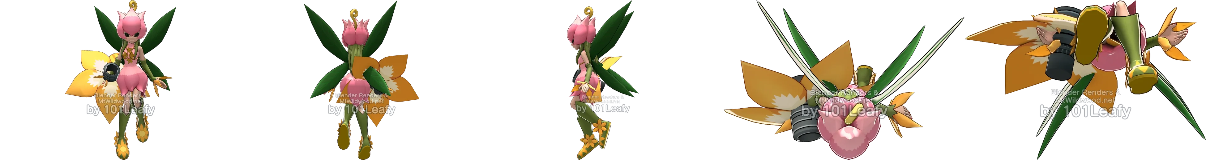 Lillymon front