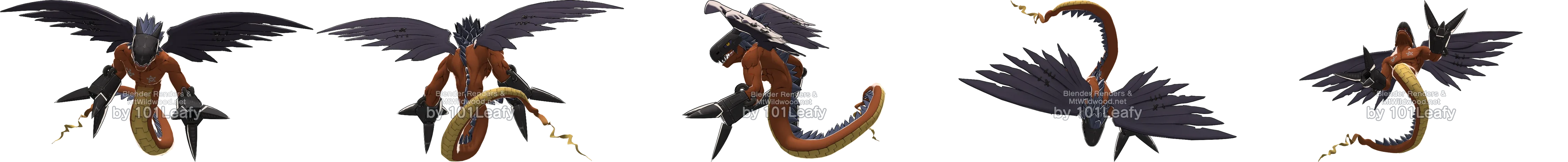 Megadramon front