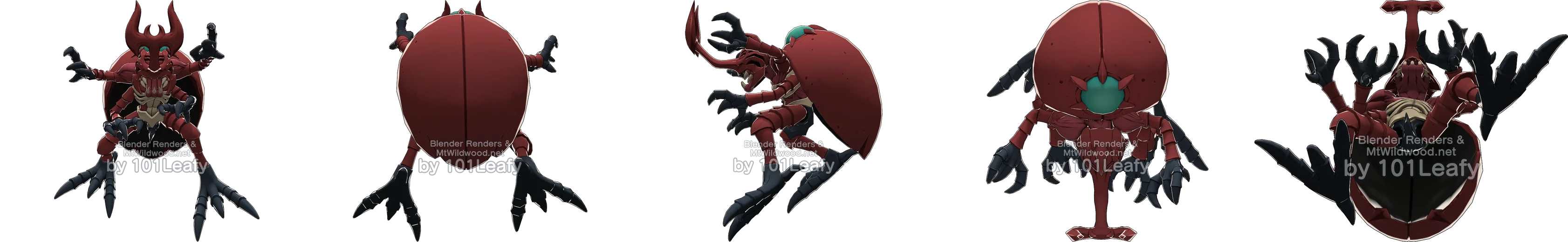 MegaKabuterimon front