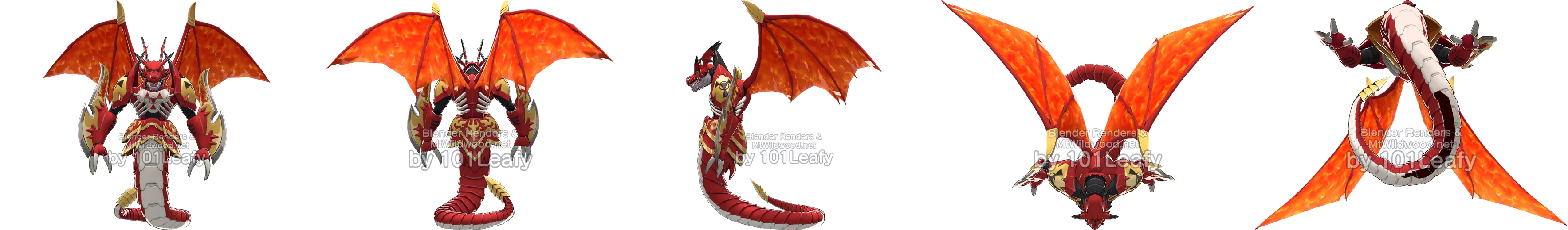 Megidramon front
