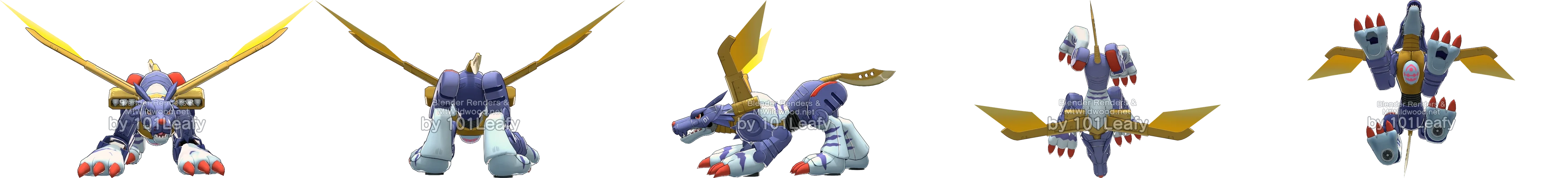 MetalGarurumon front