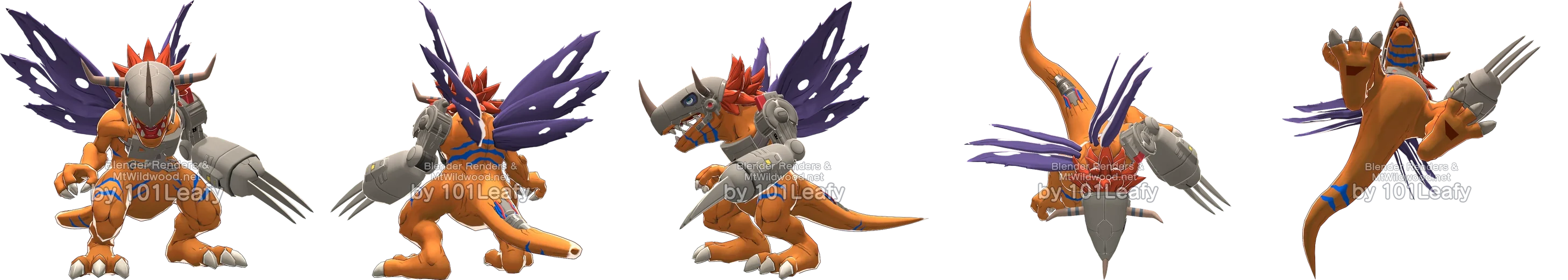 MetalGreymon front