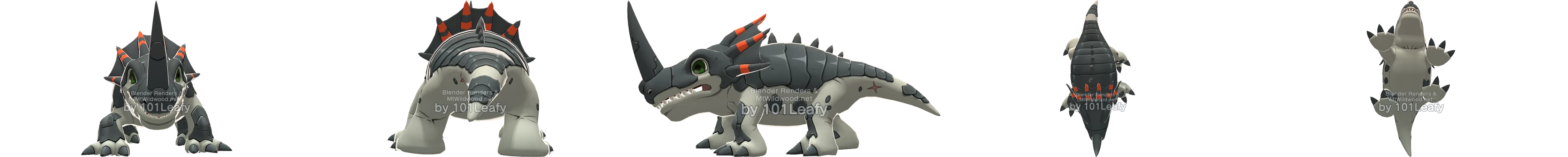 Monochromon front