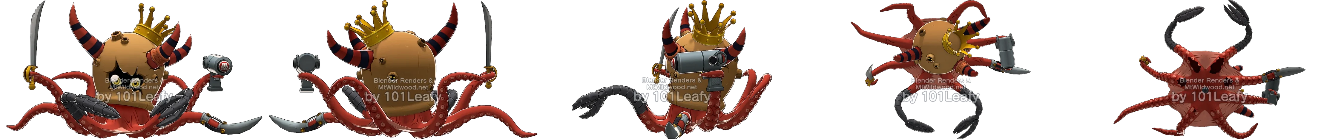 Octomon front
