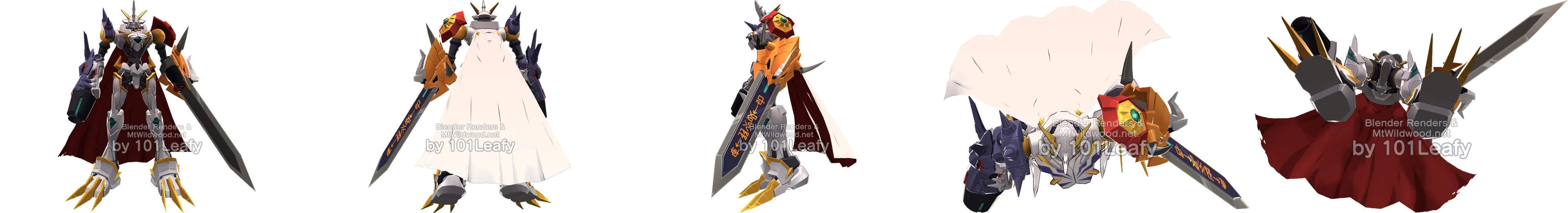 Omnimon (X Antibody) front